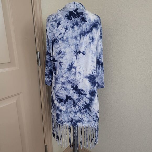 Sole Dione Studio tie dye tank top and fringe cardigan S - Picture 4 of 6
